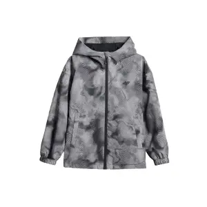 Waterproof hooded jacket for children 4F M1094 image-0
