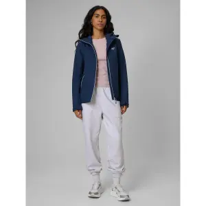 Women's hooded waterproof jacket 4F F1111 image-4