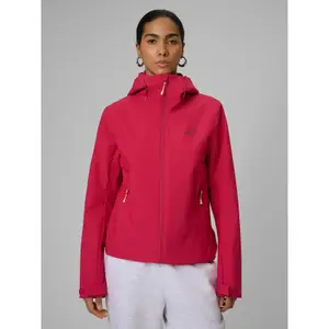 Women's hooded waterproof jacket 4F F1111 image-2