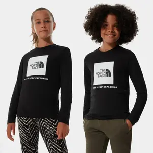 Children's long-sleeved T-shirt The North Face Box Logo image-1