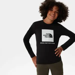 Children's long-sleeved T-shirt The North Face Box Logo image-2