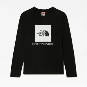Children's long-sleeved T-shirt The North Face Box Logo image-0