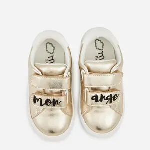 Girl sneakers Bons Baisers de Paname Mini Edith-Mon Ange Gold image-0