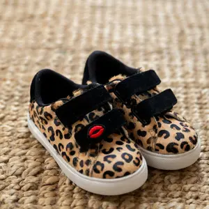 Girl sneakers Bons Baisers de Paname Mini Edith-Leopard image-2