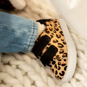 Girl sneakers Bons Baisers de Paname Mini Edith-Leopard image-3