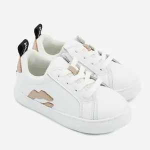 Girl sneakers Bons Baisers de Paname Mini Betty-Glitter Rose Gold image-0