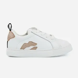 Girl sneakers Bons Baisers de Paname Mini Betty-Glitter Rose Gold image-2