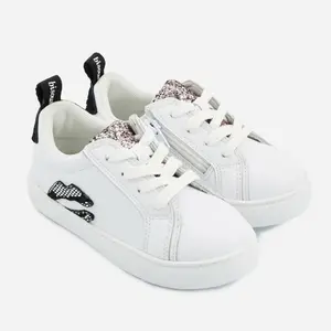 Girl sneakers Bons Baisers de Paname Mini Betty-Snake Rose Gold image-0