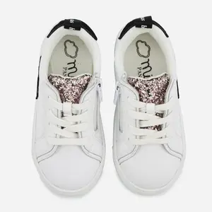 Girl sneakers Bons Baisers de Paname Mini Betty-Snake Rose Gold image-4