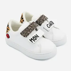 Girl sneakers Bons Baisers de Paname Mini Edith-Mon Chaton image-0