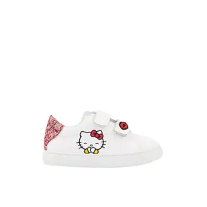 Girl sneakers Bons Baisers de Paname Mini Edith Hello Kitty - Glitter Rose image-0