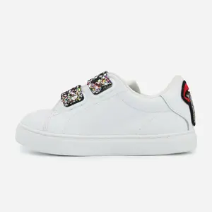 Girl sneakers Bons Baisers de Paname Mini Edith-Glitter Tongue image-2