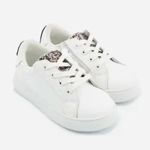 Girl sneakers Bons Baisers de Paname Mini Simone-Glitter Tongue image-0