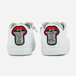 Girl sneakers Bons Baisers de Paname Mini Simone-Glitter Tongue image-2