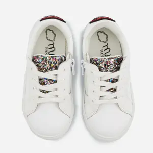 Girl sneakers Bons Baisers de Paname Mini Simone-Glitter Tongue image-5