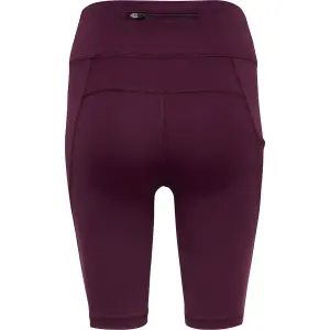 Pantaloncini ciclista vita alta donna Hummel image-1