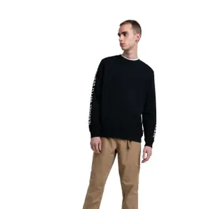 Sweatshirt Herschel col rond sleeve print image-1