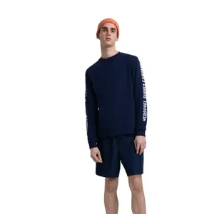 Sweatshirt Herschel col rond sleeve print image-1