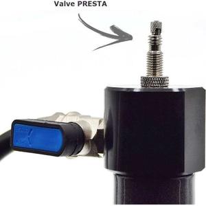 Tubeless tire fitting tool air reservoir tire booster aluminum Schwalbe image-3