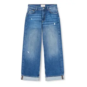 Girl's wide-leg jeans Teddy Smith Used image-0