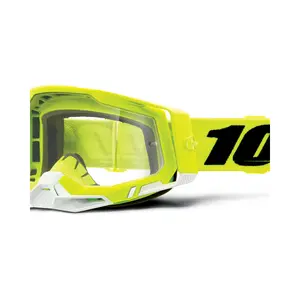 Motorrad-Cross-Maske farbloser Schirm 100% Racecraft 2 image-1