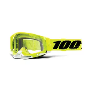Motorrad-Cross-Maske farbloser Schirm 100% Racecraft 2 image-0