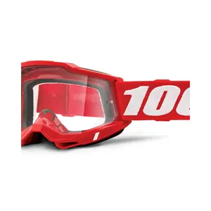 Motorbike cross mask clear screen 100% Accuri 2 image-1