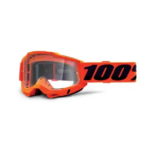Motorrad-Cross-Maske farbloser Schirm 100% Accuri 2 image-1