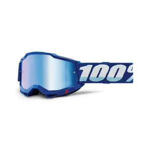 Máscara de cruz de moto pantalla de iridio 100% Accuri 2 image-0