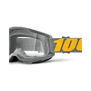 Motorcycle cross mask clear screen 100% Strata 2 Izipizi image-0