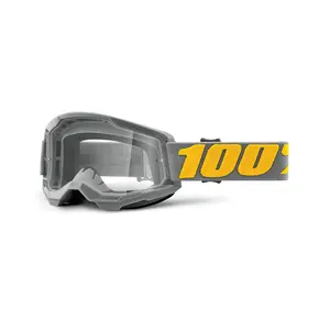 Motorcycle cross mask clear screen 100% Strata 2 Izipizi image-1