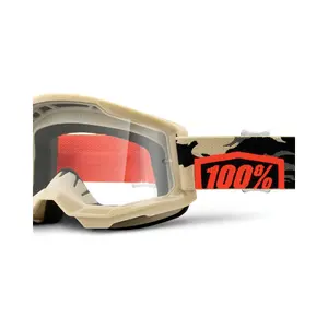 Maska motocyklowa crossowa przezroczysty ekran 100% Strata 2 Kombat image-0