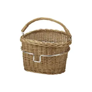 Vorderer Korb mit geflochtenen Clips Klickfix Osier 34 x 27 x 26 cm