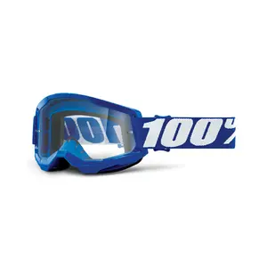 Kinder-Motorrad-Cross-Screen-Maske farblos 100% Strata 2 image-1