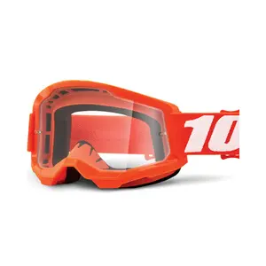 Kinder-Motorrad-Cross-Screen-Maske farblos 100% Strata 2 image-0