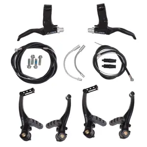 Suporte de travão dianteiro + traseiro, alavanca de 2 dedos, colar articulado Clarks Cycle Systems V-Brake image-4