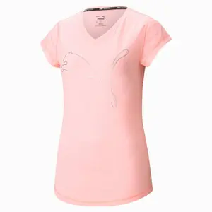 Camiseta de mujer Puma Train Favorite Heather Cat image-4