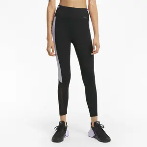 Women's high-waisted leggings Puma Train Logo Block 7/8 image-2