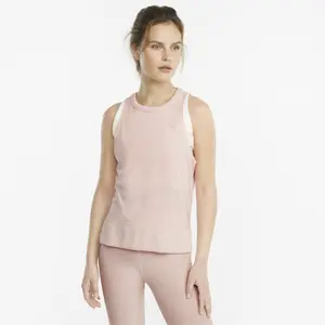 Women's tank top Puma STUDIO Sleevless Open Back Tank image-1