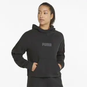Sweatshirt à capuche femme Puma Train Logo French Terry Po image-1