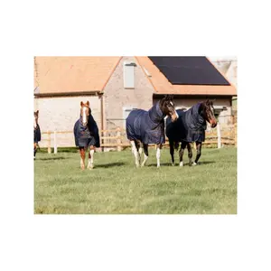 Protetor de pescoço para cavalos de exterior com cobertura de lã para o pescoço para cavalos Kentucky All Weather Quick Dry 150g image-2