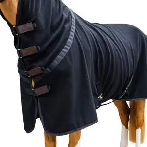 Fleece Blanket with neck cover Kentucky Horsewear image-3