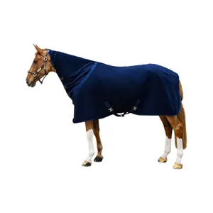 Fleece Blanket with neck cover Kentucky Horsewear image-2