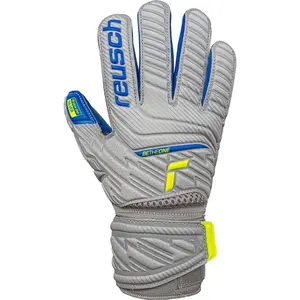 Kid's goalie gloves Reusch Attrakt Silver Roll Finger image-0