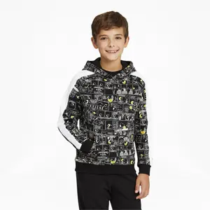 Sudadera con capucha para niños Puma x PEANUTS image-1