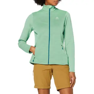 Women's Mid Layer Odlo full zip Blaze Ceramiwarm Eleme image-1