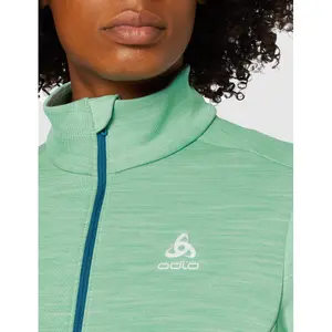 Women's Mid Layer Odlo full zip Blaze Ceramiwarm Eleme image-4