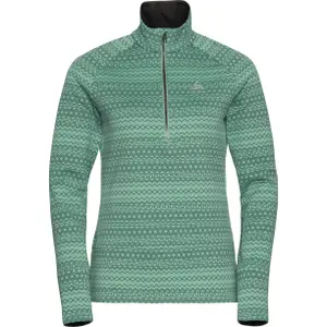 Capa intermedia mujer Odlo 1/2 zip Silvretta Ceramiwarm image-0