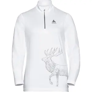 Capa intermedia mujer Odlo 1/2 zip Trafoi image-0