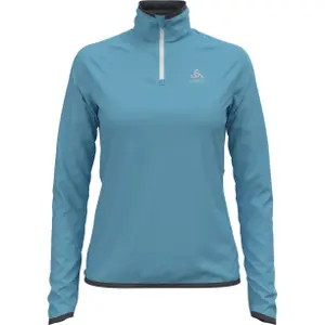 Capa intermedia mujer Odlo 1/2 zip Carve Ceramiwarm image-0